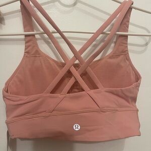lululemon athletica Coral Cross-Back Sports Bra